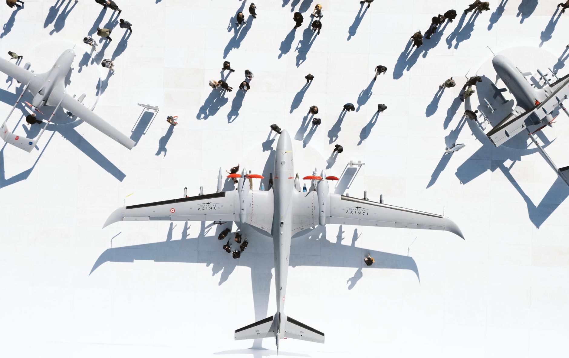 Close-up of commercial drone hardware used in military defense applications