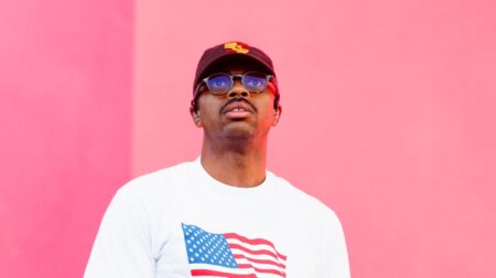 Vince Staples Goes Independent, Goes Rock, Goes Harder Bright stage lighting over a dark concert venue crowd