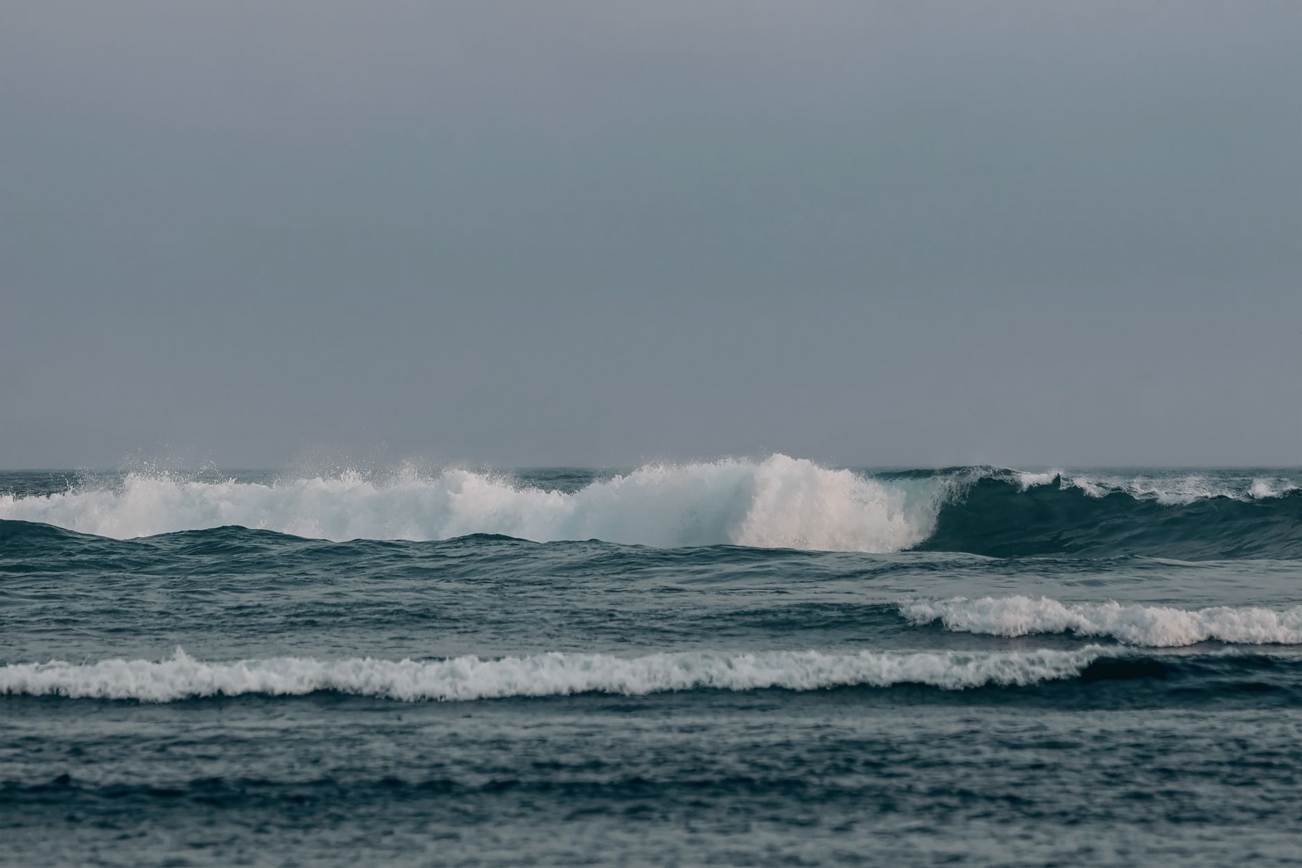 Wide ocean horizon suggesting the long voyage at the heart of Homer's Odyssey